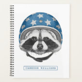 Raccoon Dareduivel | Jouw namen toevoegen Planner (Voorkant)