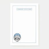 Raccoon Dareduivel | Jouw namen toevoegen Post-it® Notes (Voorkant)