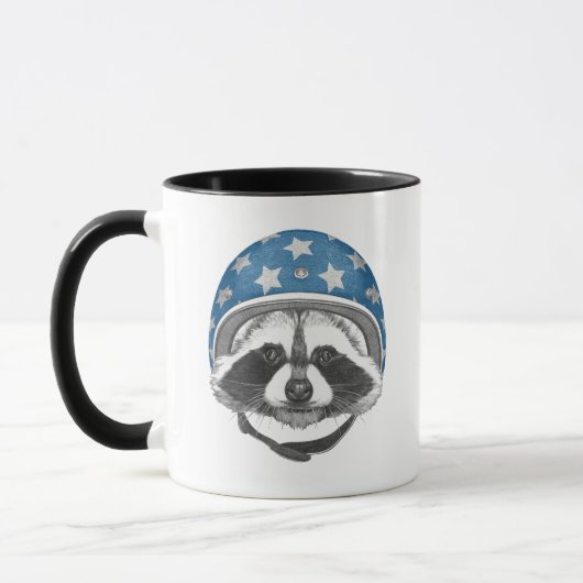 Raccoon Dareduivel Mok (Links)