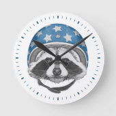 Raccoon Dareduivel Ronde Klok (Voorkant)
