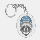 Raccoon Dareduivel Sleutelhanger (Voorkant Links)