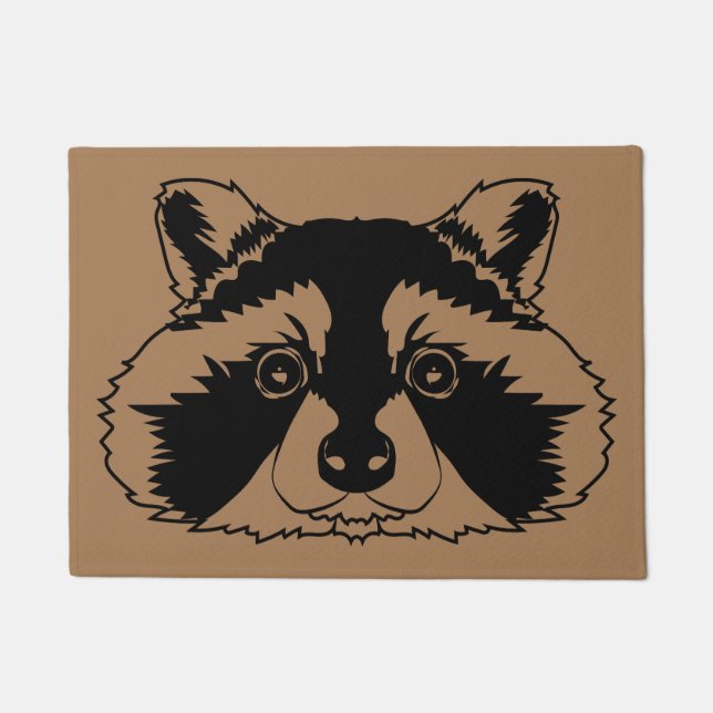 Raccoon Deurmat (Voorkant)