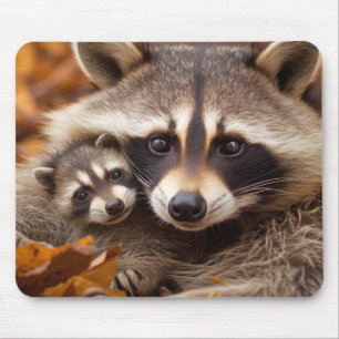 Raccoon Dier Wild Beauty Freedom Wilderness Kunst Muismat
