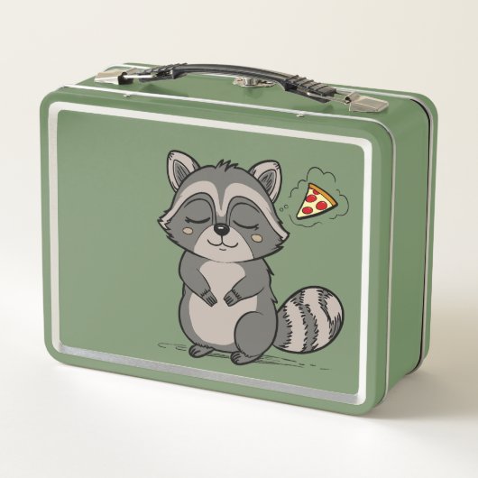 Raccoon Dream - Pizza! (Achterkant)