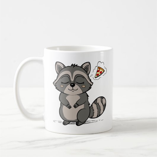 Raccoon Dream - Pizza! Koffiemok (Links)