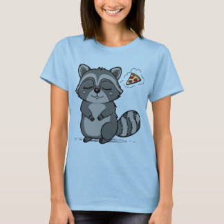 Raccoon Dream - Pizza! T-shirt