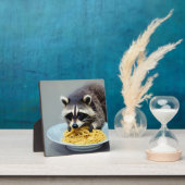 Raccoon Eating Spaghetti Fotoplaat (Insitu)