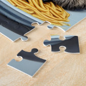 Raccoon Eating Spaghetti Legpuzzel (Zijkant)