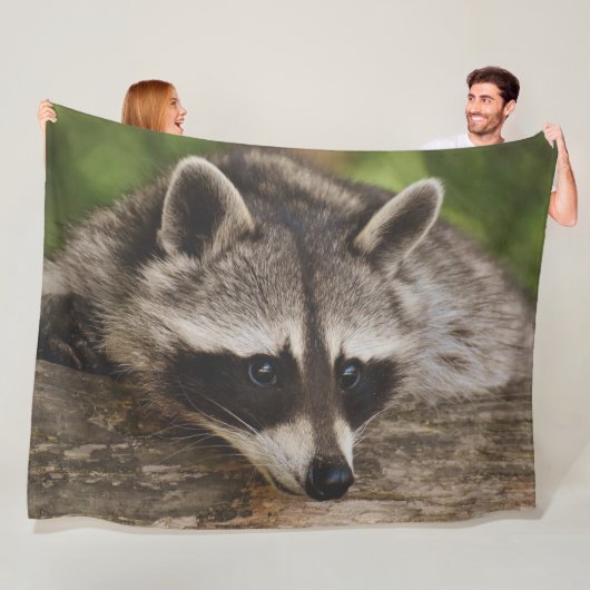 RACCOON FLEECE DEKEN (In situ)