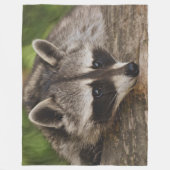 RACCOON FLEECE DEKEN (Voorkant)