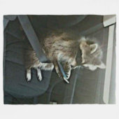 RACCOON FLEECE DEKEN (Voorkant (Horizontaal))