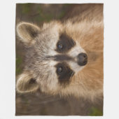 Raccoon Fleece Deken (Voorkant)
