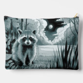 Raccoon Forest Clearing Accessoirezak Reiszak Etui (Achterkant)