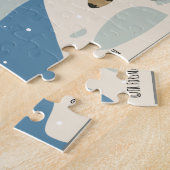 Raccoon.Fox.Magpie Hanukkah 11x14 Puzzle Legpuzzel (Zijkant)