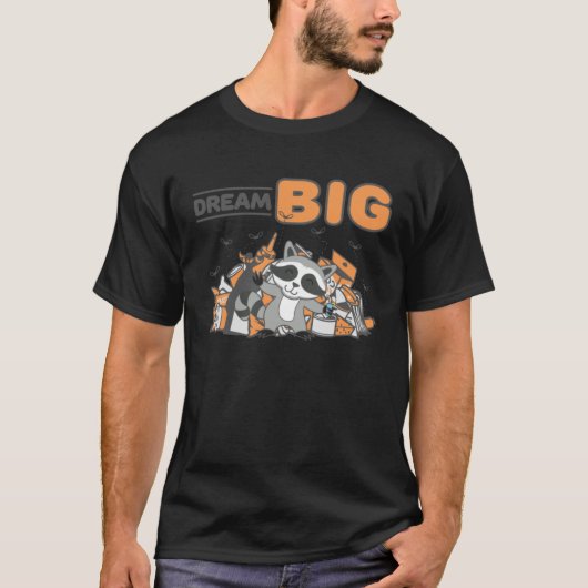 Raccoon Gezegde Prullenbak Panda Dier Raccoon Flui T-shirt (Voorkant)