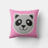 Raccoon Glitter Kussen (Achterkant)