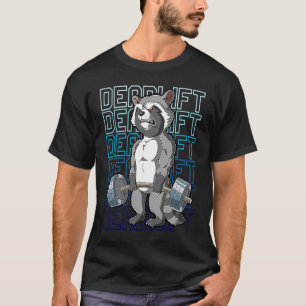 Raccoon Gym Weegtraining Dadlift T-shirt