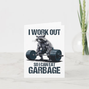 Raccoon Gym Weegtraining ik werk uit om te kunnen  Kaart