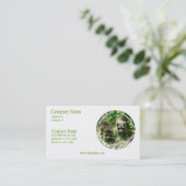 Raccoon Habitat-Visitekaartje Visitekaartje (Staand voorkant)