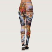 Raccoon Herfst Leggings (Achterkant)