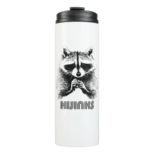 Raccoon Hijinks Thermosbeker (Voorkant)