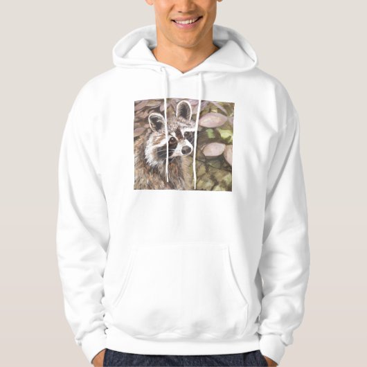 Raccoon Hoodie van kinderen (Voorkant)