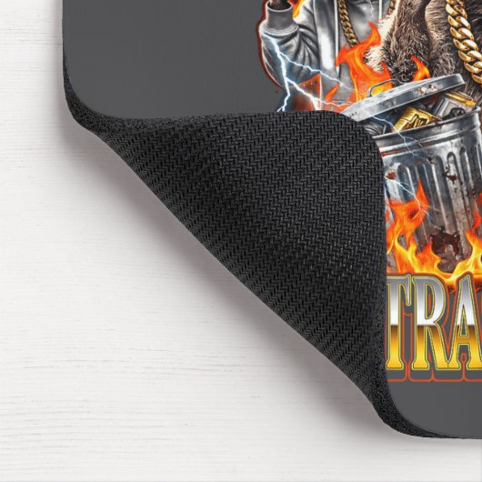 Raccoon It's Called Trash Can Not Trash Cannot Fun Muismat (Hoek)