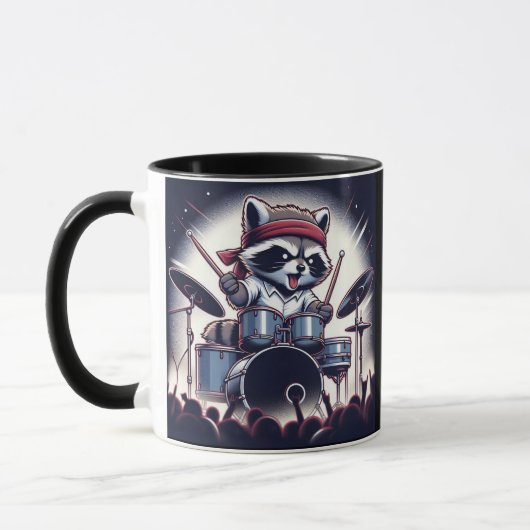 Raccoon Jam: De drums verslaan met Unstoppable Mok (Links)