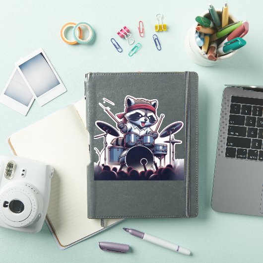 Raccoon Jam: De drums verslaan met Unstoppable Sticker (iPad Cover)