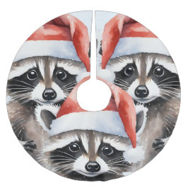 Raccoon Kerstmis Kerstboom Rok