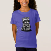 Raccoon KiniArt T-shirt (Voorkant)