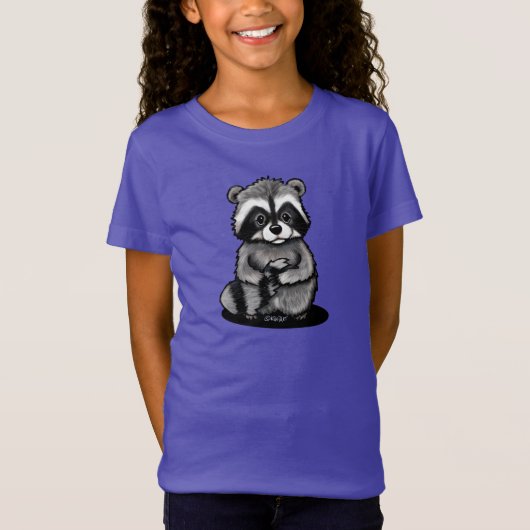 Raccoon KiniArt T-shirt (Voorkant)