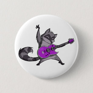Raccoon-knop Ronde Button 5,7 Cm