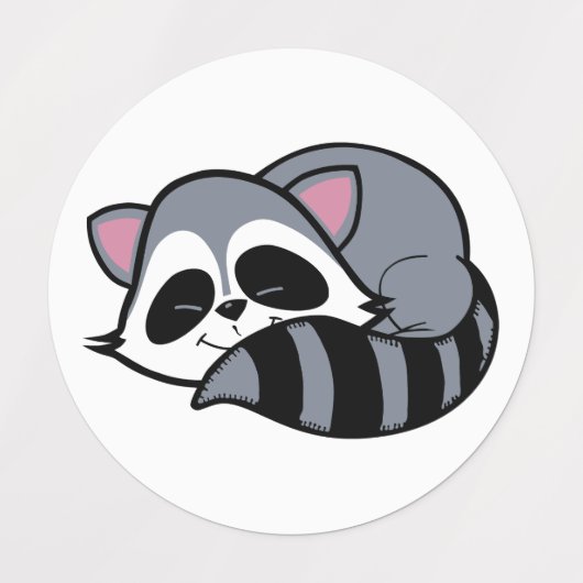 Raccoon Labels (Design 1)