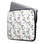 Raccoon Laptop Sleeve (Voorkant Links)