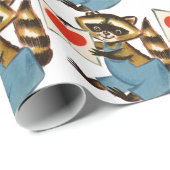 Raccoon Love Cadeaupapier (Rol Hoek)