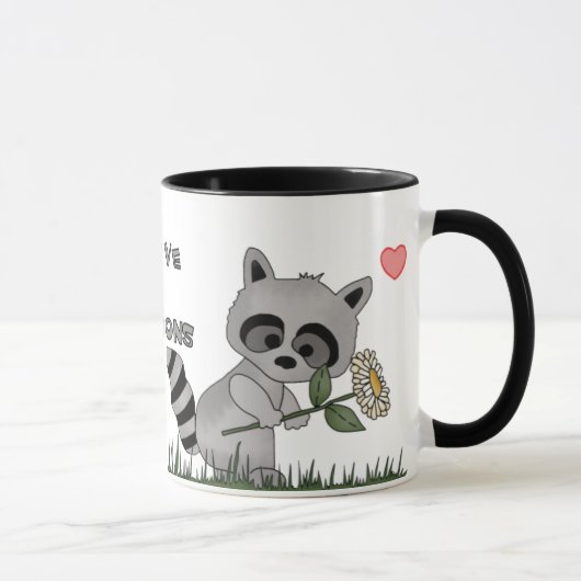 Raccoon Love Mok (Rechts)