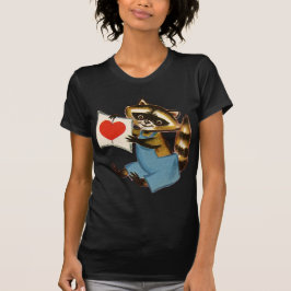  Raccoon Love T-shirt