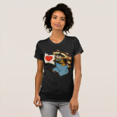 Raccoon Love T-shirt (Voorkant volledig)