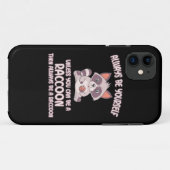 Raccoon Lover is altijd een Raccoon Case-Mate iPhone Case (Achterkant (horizontaal))