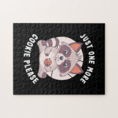 Raccoon Lover nog een koekje alstublieft Legpuzzel (Horizontaal)