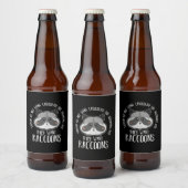 Raccoon Lover Raccoon For Valentines Day Bier Etiket (Flessen)