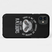 Raccoon Lover Raccoon voor Valentijnsdag Case-Mate iPhone Case (Achterkant (horizontaal))