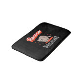 Raccoon Lover Raccoon Whisper Badmat (Gekanteld)