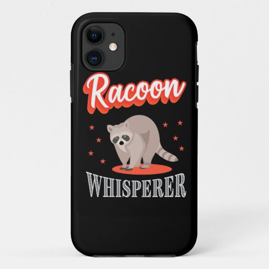 Raccoon Lover Raccoon Whisper Case-Mate iPhone Case (Achterkant)