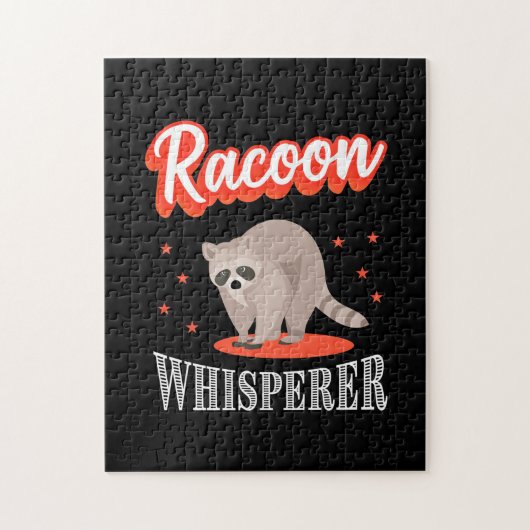 Raccoon Lover Raccoon Whisper Legpuzzel (Verticaal)