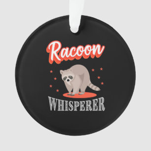 Raccoon Lover Raccoon Whisper Ornament