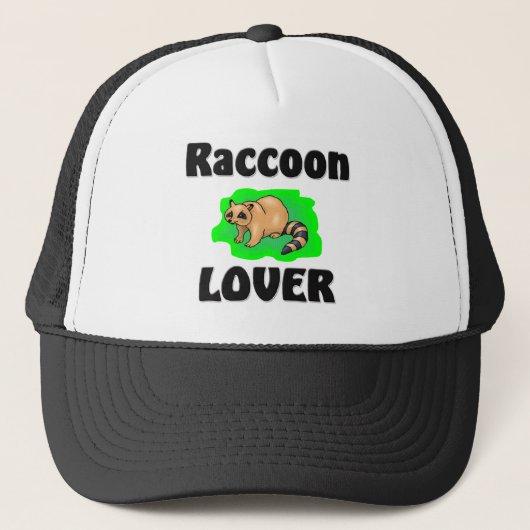 Raccoon Lover Trucker Pet (Voorkant)