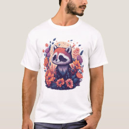 Raccoon Lovers Kunstwerk T-shirt
