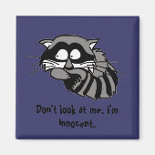 Raccoon Magneet (Voorkant)